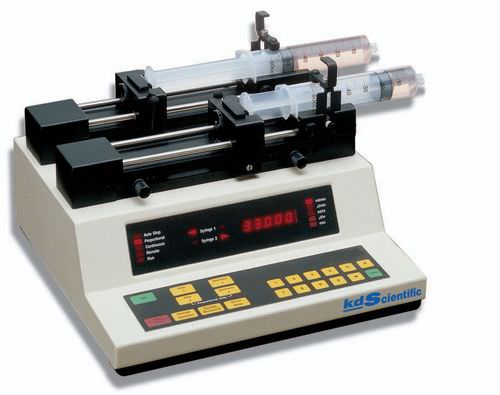 Pompe à seringue - 0.0005 - 140 ml | Gemini 88 - KDS - pour produits chimiques / à moteur pas à pas / industrielle