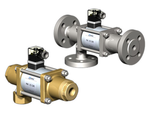 Électrovanne 3 voies - MK 15, FK 15 DR - Müller co ax GmbH - NF / pour gaz / à commutation