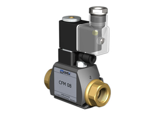 Électrovanne à commande assistée - Müller co ax GmbH - 2 voies / NF / NO