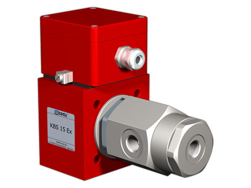 Électrovanne 2 voies - KBS 15 Ex - Müller co ax GmbH - NF / pour gaz / à commutation