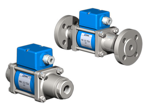 Électrovanne à commande directe - MK 15 TÜV HT, FK 15 TÜV HT - Müller co ax GmbH - 2 voies / NF / pour le fuel