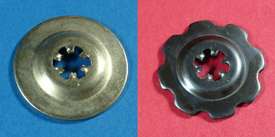 Rondelle frein - DMPP / DMTP Series - West Coast Lockwasher - conique / à denture intérieure / à denture extérieure