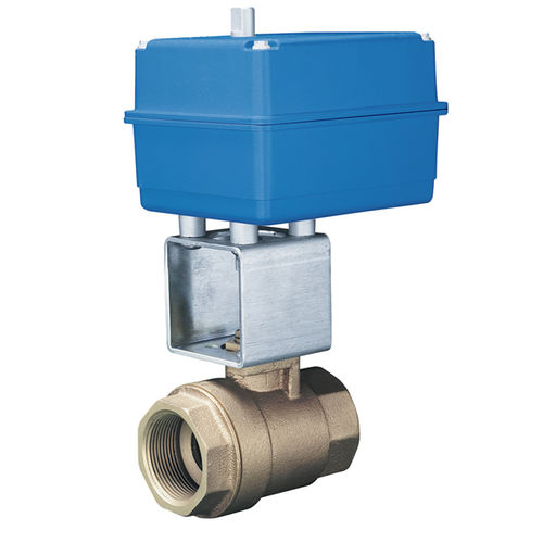 Vanne à boisseau sphérique - EMVII-6400-SS - Watts Water Technologies - à commande électrique / de contrôle / pour eaux chaudes