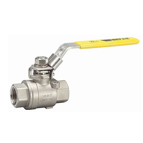 Vanne à boisseau sphérique - S-FBV-1 - Watts Water Technologies - à levier / de contrôle / 2 pièces