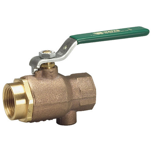 Vanne à boisseau sphérique - B6080, B6081 - Watts Water Technologies - à levier / de contrôle / pour l'eau