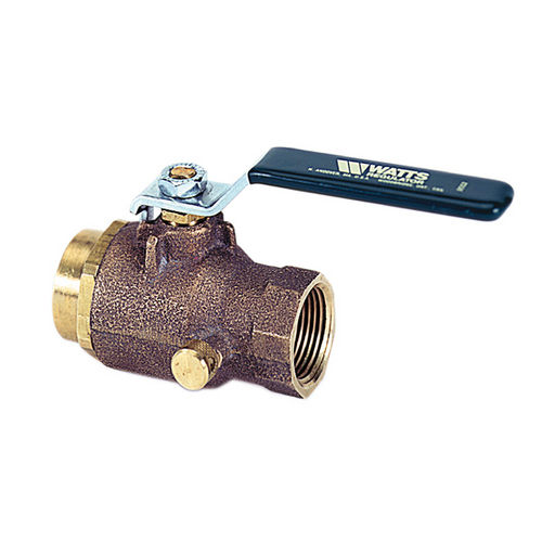 Vanne à boisseau sphérique - B6300, B6301 - Watts Water Technologies - à levier / de purge / pour vapeur