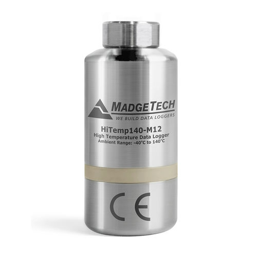 Enregistreur de données de température - HiTemp140-M12 series - MadgeTech - avec interface PC / sans écran / pour haute température