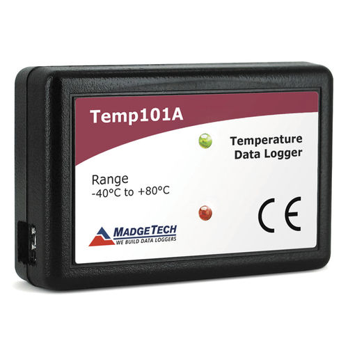 Enregistreur de données de température - Temp101A - MadgeTech - avec interface PC / sans écran / pour contrôle