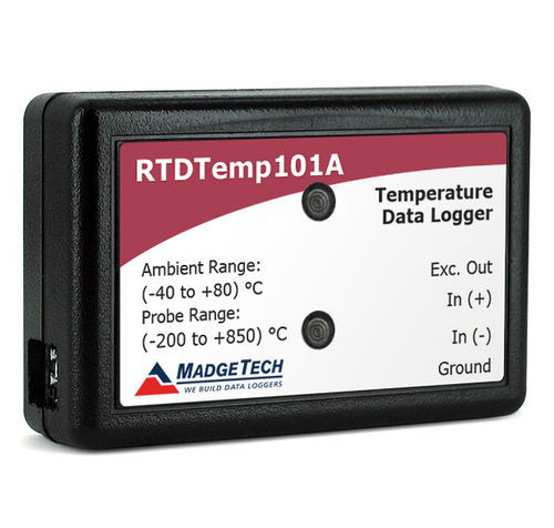 Enregistreur de données de température - RTDTemp101A - MadgeTech - avec interface PC / Pt100 / sans écran