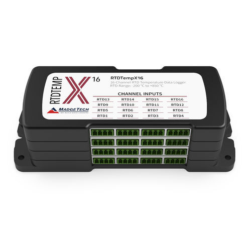 Enregistreur de données de température - RTDTempX series - MadgeTech - avec interface PC / USB / pour contrôle
