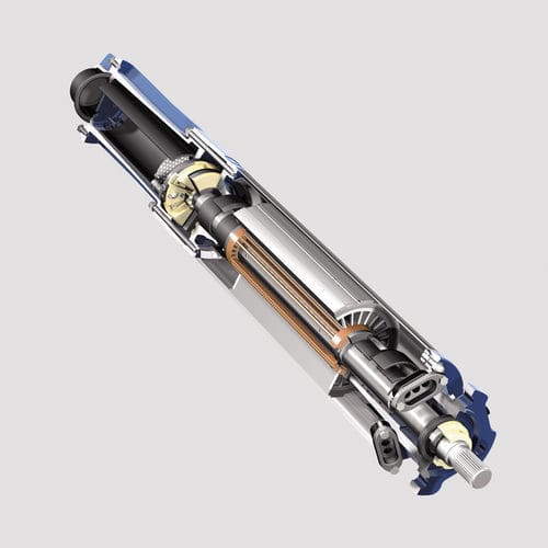 Moteur asynchrone - SM - ANDRITZ - triphasé / 1000 V / en fonte