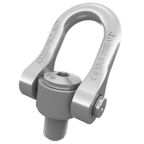 Anneau de levage à double articulation - OS.DSS - Codipro - tournant à 360° / pivotant à 180° / mâle
