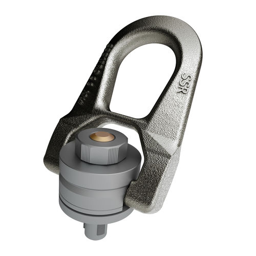 Anneau de levage articulé - SS.QL.DSR - Codipro - pivotant / fileté / forgé
