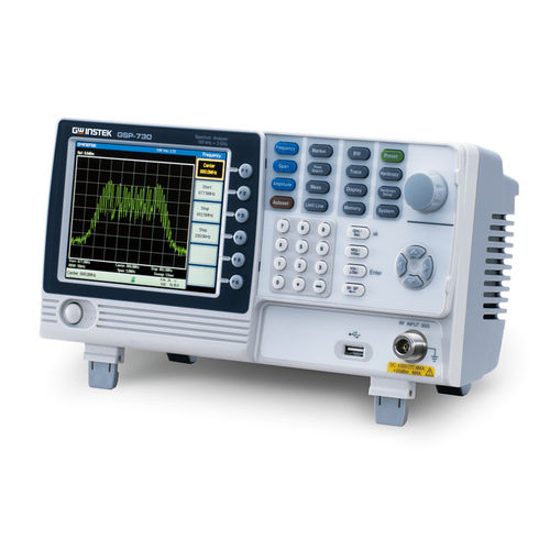 Analyseur pour réseau électrique - GSP-730 - Instek - de spectre / benchtop