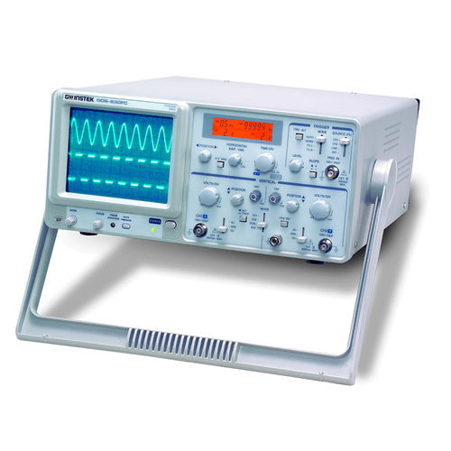 Oscilloscope analogique - GOS-630FC - Instek - sur table / 2 voies