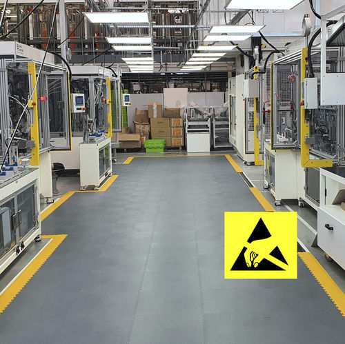 Dalle de sol pour bureau - Ecoloc ESD - ECOLOC PVC Interlocking Floor Tiles
