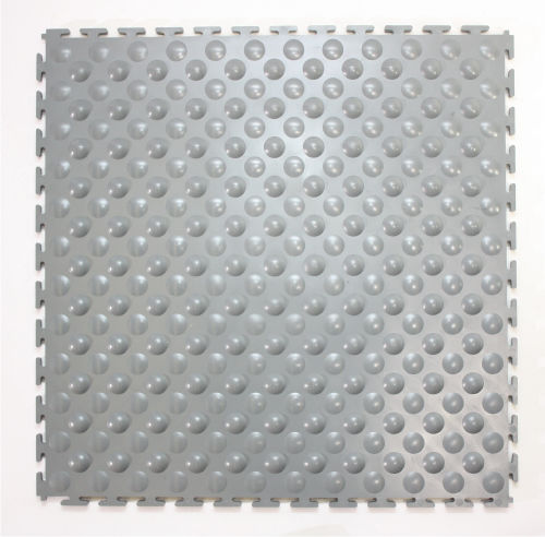 Dalle de sol en PVC - Lock-Mat Comfort - ECOLOC PVC Interlocking Floor Tiles - antidérapante / pour garage / pour bureau
