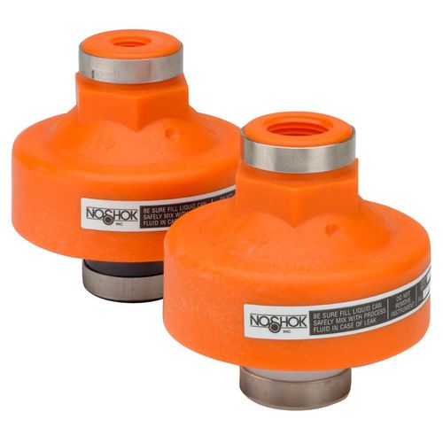 Séparateur à membrane avec fixation par bride - 5 - NOSHOK - pour manomètre / chimique