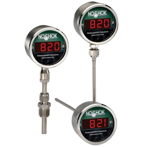 Indicateur de température - 82 series - NOSHOK - numérique / pour montage sur panneau / programmable