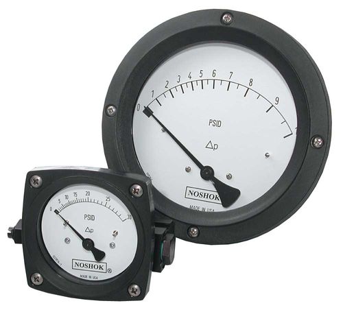Manomètre différentiel - 1000  - NOSHOK - analogique / en acier inoxydable / en aluminium