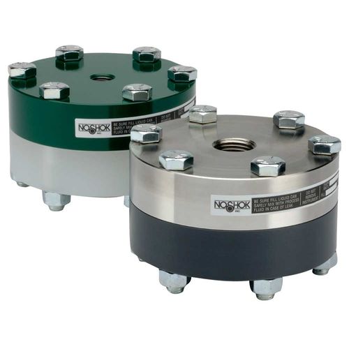 Séparateur à membrane avec fixation par bride - 10L  - NOSHOK - pour manomètre