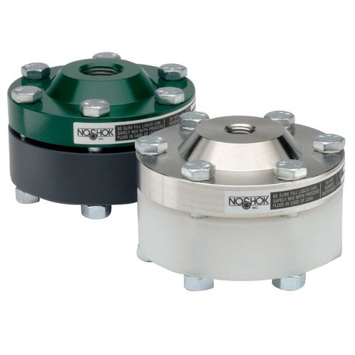 Séparateur à membrane avec fixation par bride - 30L  - NOSHOK - pour manomètre / de process