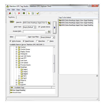 Logiciel serveur OPC UA - OPC-UA - Nordson Measurement & Control - de gestion / pour scanner / pour l'industrie 4.0