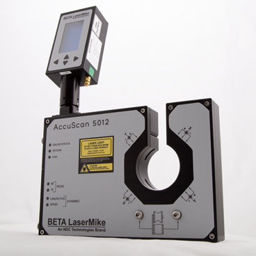 Jauge d'excentricité - AccuScan 5000 series - Nordson Measurement & Control - de diamètre / numérique / laser