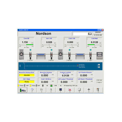 Logiciel de supervision - DataPro - Nordson Measurement & Control - d'acquisition de données / de commande / de gestion de données