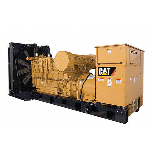 Groupe électrogène diesel - 3512A - CAT Electric Power - triphasé / stationnaire / 50 Hz