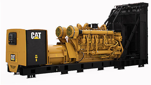 Groupe électrogène diesel - 3516E - CAT Electric Power - triphasé / stationnaire / 50 Hz