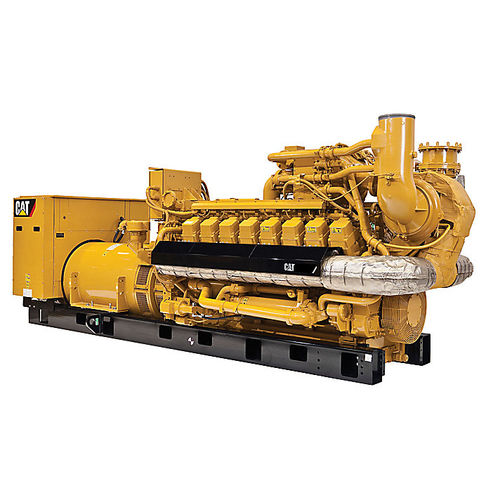 Groupe électrogène au gaz naturel - G3516H - CAT Electric Power - triphasé / stationnaire / 50 Hz