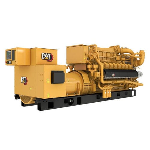 Groupe électrogène au gaz naturel - G3516C - CAT Electric Power - triphasé / stationnaire / 50 Hz
