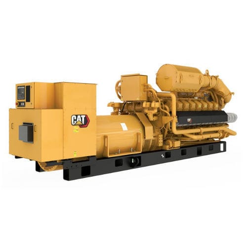 Groupe électrogène au gaz naturel - G3516H - CAT Electric Power - au biogaz / à hydrogène / triphasé