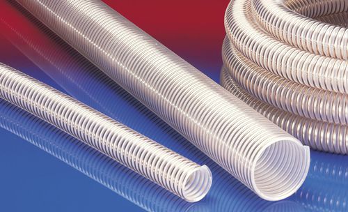Tuyau flexible pour produits en vrac - AIRDUC® PUR 356 AS (XHD) - NORRES Schlauchtechnik GmbH - pour poudre / en polyuréthane / de nettoyage