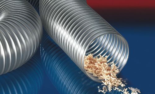 Tuyau flexible pour huile - TIMBERDUC® PUR 532 CNC (MD) - NORRES Schlauchtechnik GmbH - de poussière / en acier / en polyuréthane