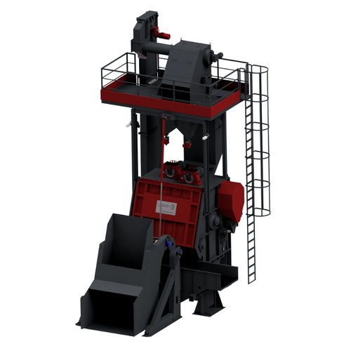 Grenailleuse à tablier retourneur - G - Gostol TST - à turbine / pour produits en vrac / pour nettoyage de surface