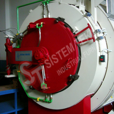 Four sous vide - VF-T-E series - Sistem Teknik Industrial Furnaces - à cornue rotative / de nitruration / de carbonitruration