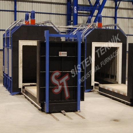 Four à sole mobile - Sistem Teknik Industrial Furnaces - de revenu / électrique / à gaz