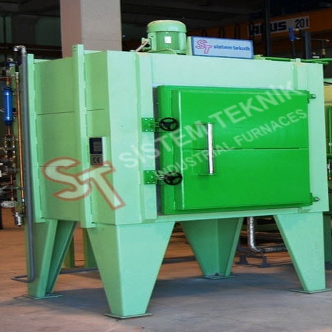 Four à chambre - Sistem Teknik Industrial Furnaces - de revenu / électrique / avec circulation d'air