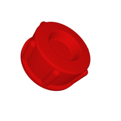 Capuchon fileté - AG series - DBI Plastics - rond / en plastique / pour raccord