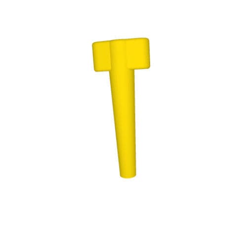 Bouchon circulaire - BA series - DBI Plastics - mâle / en plastique / de tube