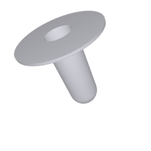 Bouchon rond - DR series - DBI Plastics - femelle / en plastique / pour bride