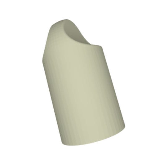 Capuchon press-fit - GH0117A-TA10AX7 - DBI Plastics - rond / en plastique