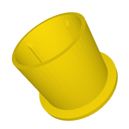 Capuchon press-fit - GV series - DBI Plastics - rond / en plastique / pour raccord