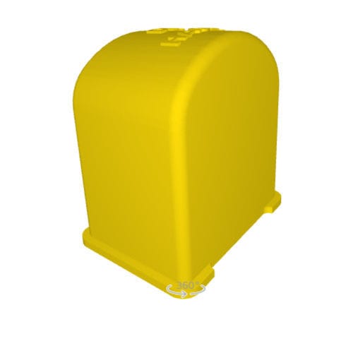 Capuchon press-fit - HA series - DBI Plastics - ovale / en plastique / à pression