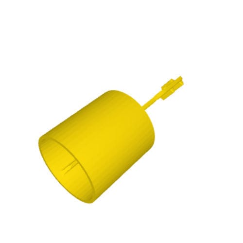 Capuchon press-fit - GA series - DBI Plastics - cylindrique / en plastique / souple