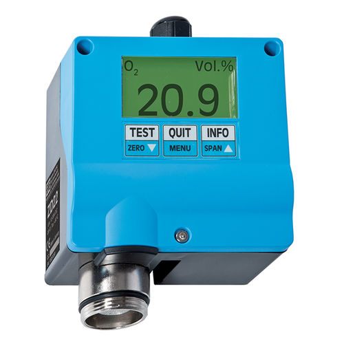 Transmetteur de gaz d'oxygène - ZD22 - GfG - électrochimique / avec affichage / IP54
