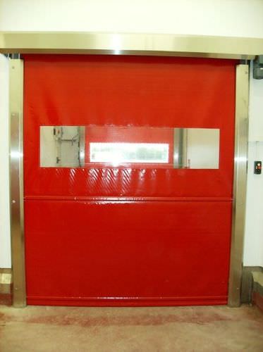 Porte à enroulement - AR0041S - DAN-doors - pour l'intérieur / industrielle / rapide