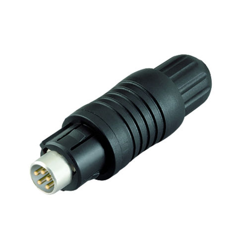 Connecteur d'alimentation électrique - 430 series - Franz Binder GmbH + Co. Elektrische Bauelemente KG - DIN / circulaire / mâle